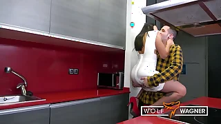 SPANISH-ASIAN SEX! I lick and make the beast with two backs her Asian pussy: Tap Presley - WolfWagner.Com